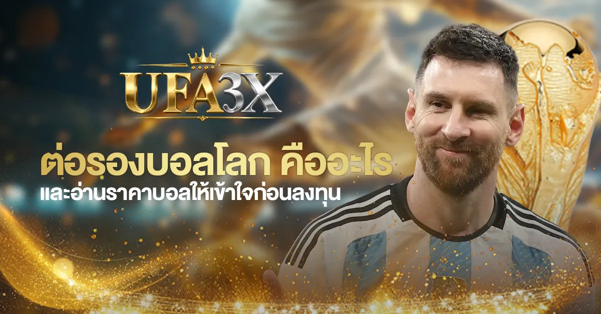 ต่อรองบอลโลก คืออะไรและอ่านราคาบอลให้เข้าใจก่อนลงทุน
